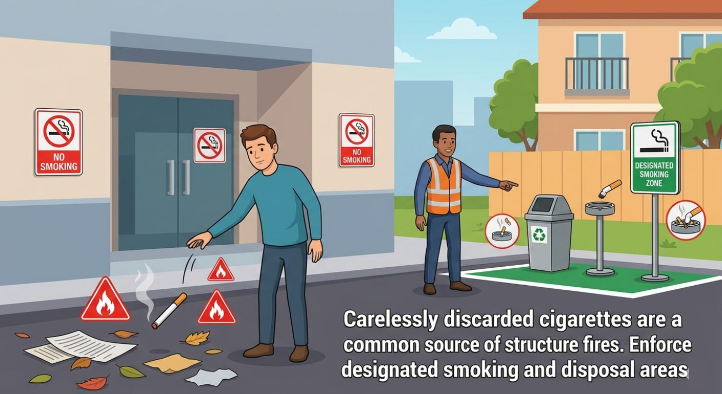 Enforce a Strict No Smoking Policy